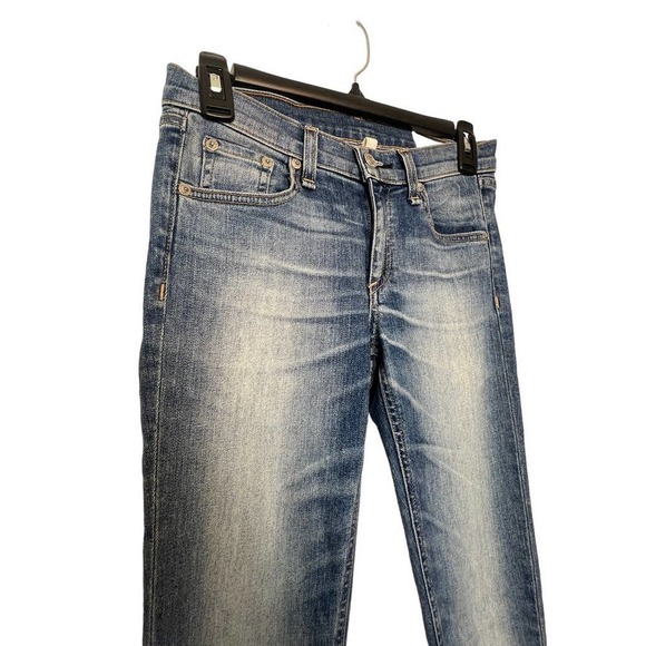 Rag and Bone Surf Medium Wash Denim Skinny Jeans Size 25 - Picture 3 of 5